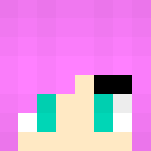 Pink Hair Girl - Color Haired Girls Minecraft Skins - image 3