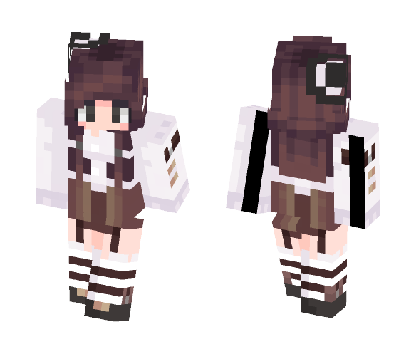 Hatter Girl - Girl Minecraft Skins - image 1