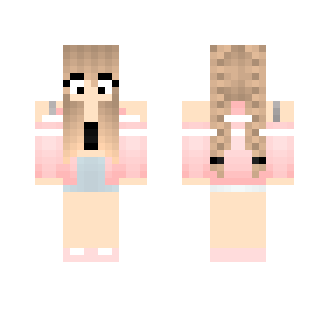 Pink Casual ???? - Female Minecraft Skins - image 2