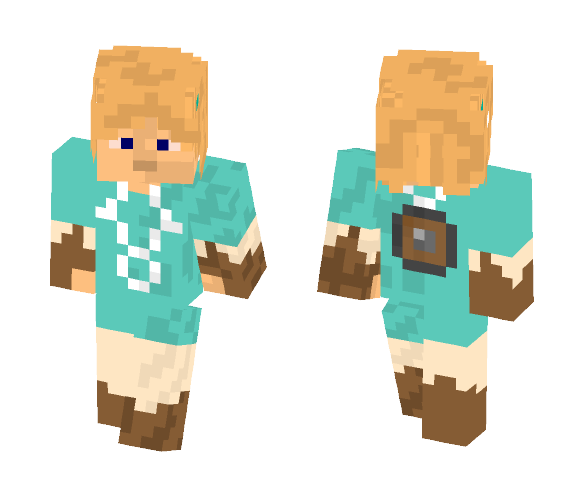 Breath Of The Wild - Link - Male Minecraft Skins - image 1