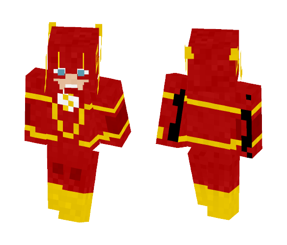 The flash | Custom | Barry allen - Comics Minecraft Skins - image 1