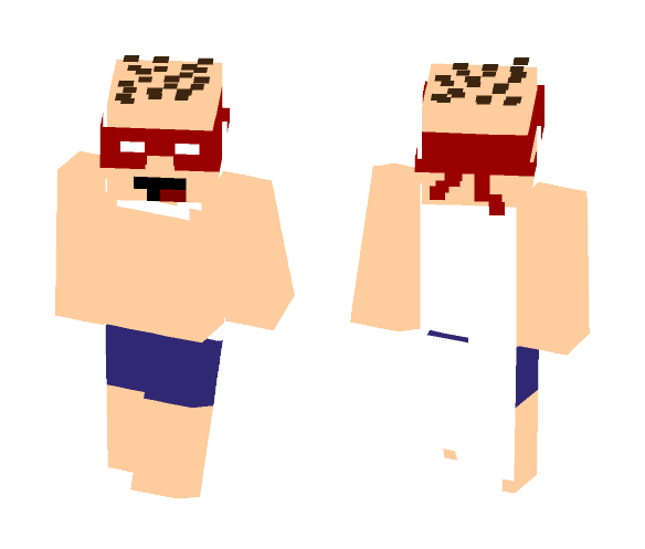 (not so) Super Derpman! - Male Minecraft Skins - image 1