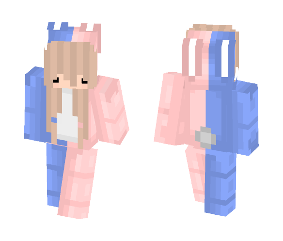 Chibi Bunny - Female Minecraft Skins - image 1