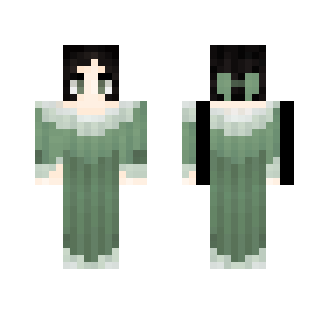 ⊰ Seaweed Green Dress ⊱