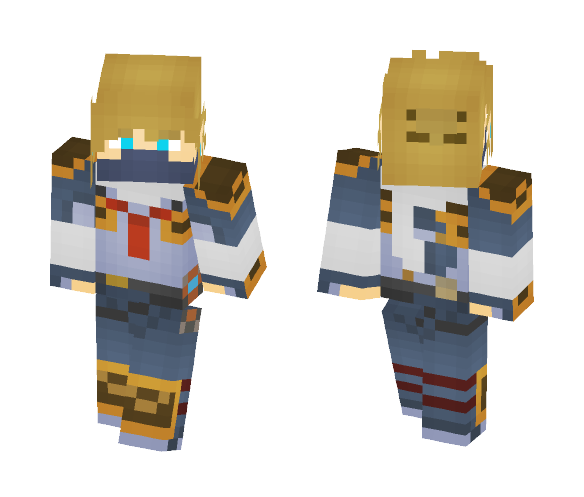 Breath of the Wild Link (Stealth) - Male Minecraft Skins - image 1