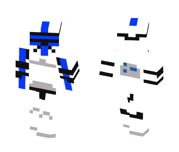 Phase 1 501st trooper - Male Minecraft Skins - image 1