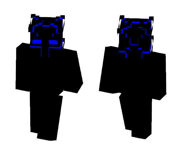 Blue robot - Male Minecraft Skins - image 1