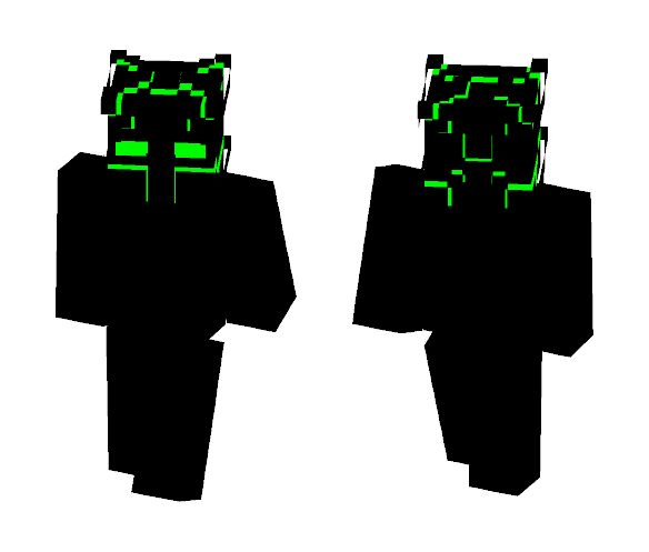 Green robot - Male Minecraft Skins - image 1