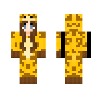 Giraffe Onesie Girl ???? - Girl Minecraft Skins - image 2