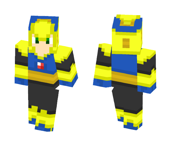 Enker(mega man) - Male Minecraft Skins - image 1