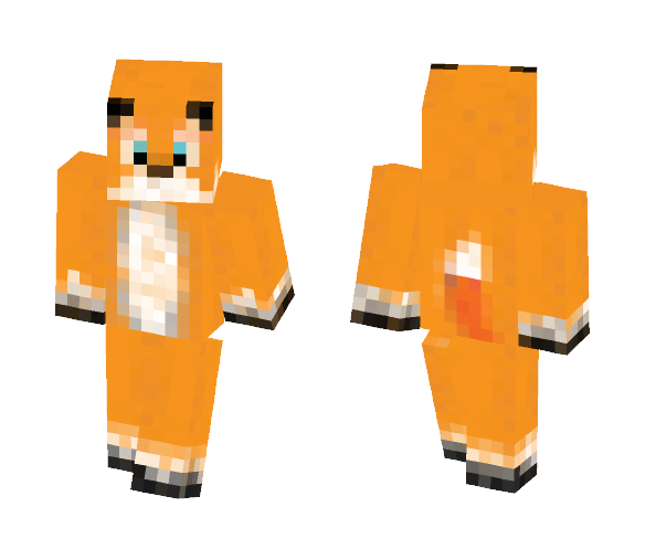 Orange Fox - Interchangeable Minecraft Skins - image 1