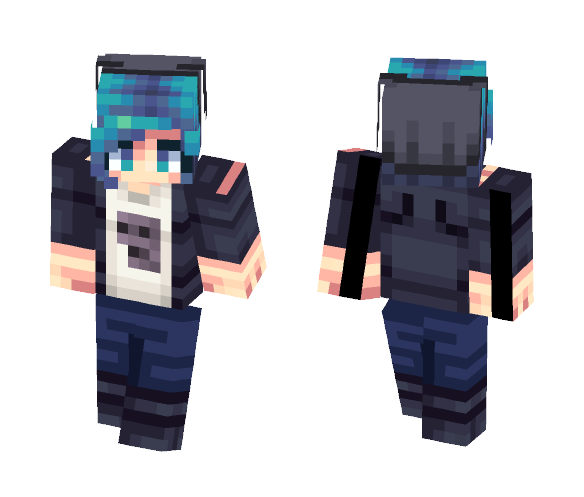 It's strange to exist in this world - Female Minecraft Skins - image 1