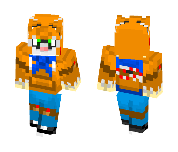 Stampy with hoodie and mask