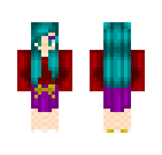 Purple Eyliner - Female Minecraft Skins - image 2