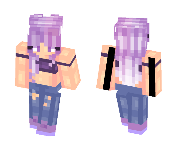 Using a hair base? ~Piano~ - Female Minecraft Skins - image 1
