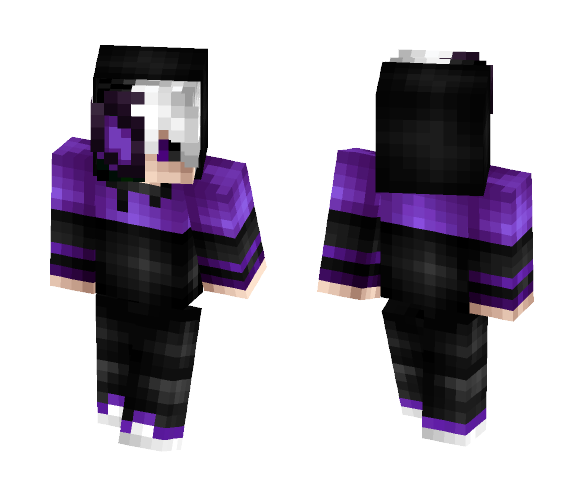 Purple mutant boy. - Male Minecraft Skins - image 1