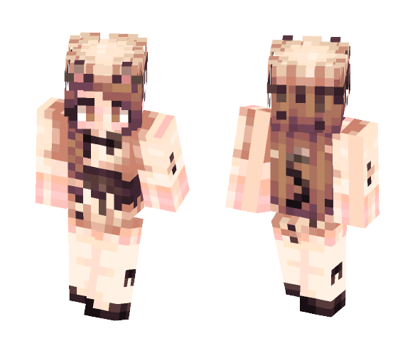Nutella Kitty - Female Minecraft Skins - image 1