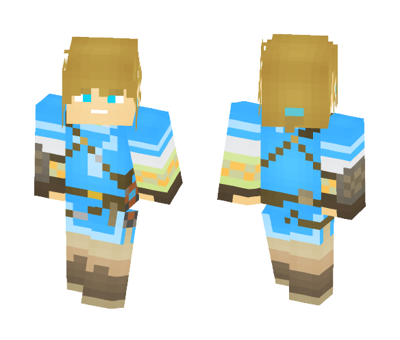 Breath of the Wild Link (Champion) - Male Minecraft Skins - image 1