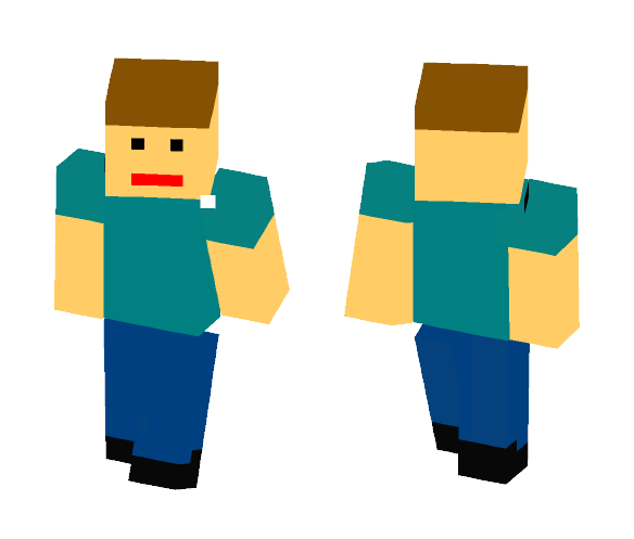 It's Noob! - Male Minecraft Skins - image 1