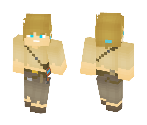 Breath of the Wild Link (Old Set) - Male Minecraft Skins - image 1
