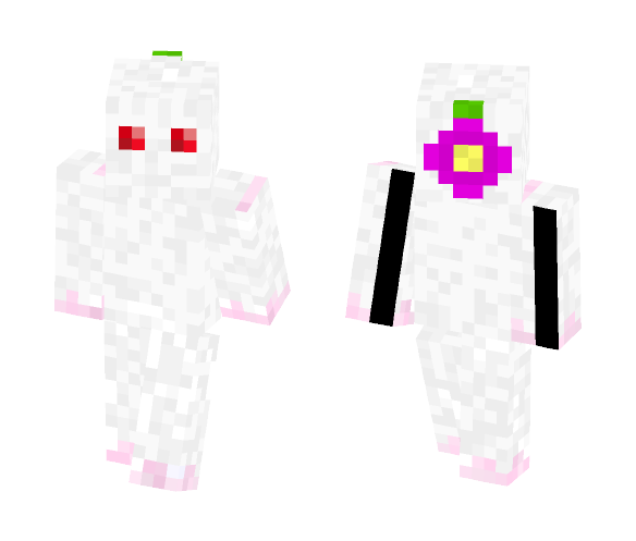 Pikmin-White - Female Minecraft Skins - image 1