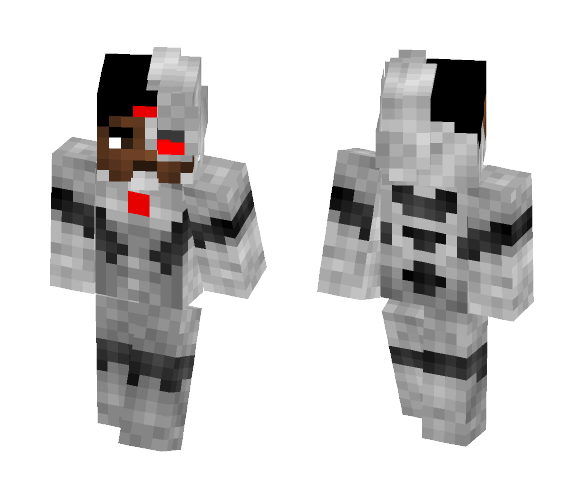 Cyborg (Victor Stone) - Male Minecraft Skins - image 1
