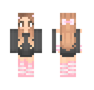 Cute pink girl - Cute Girls Minecraft Skins - image 2