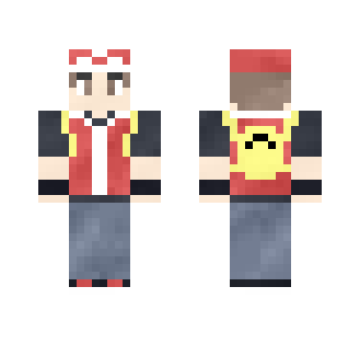 HGSS/FRLG Red - Male Minecraft Skins - image 2