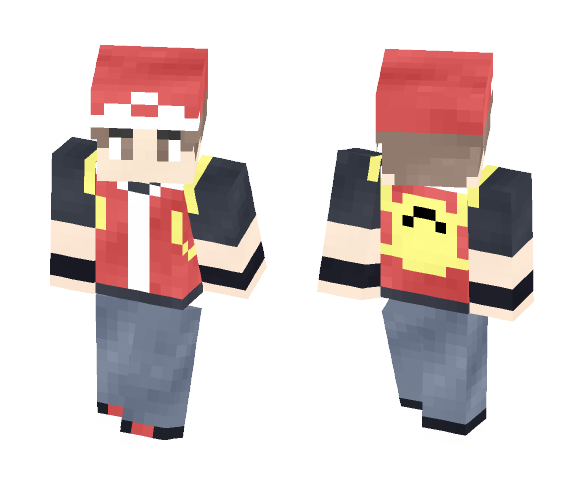 HGSS/FRLG Red - Male Minecraft Skins - image 1
