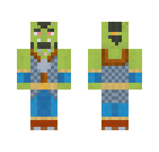 Blueskull Orc Clansman - Male Minecraft Skins - image 2
