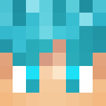 Super Saiyan Blue Vegito - Male Minecraft Skins - image 3
