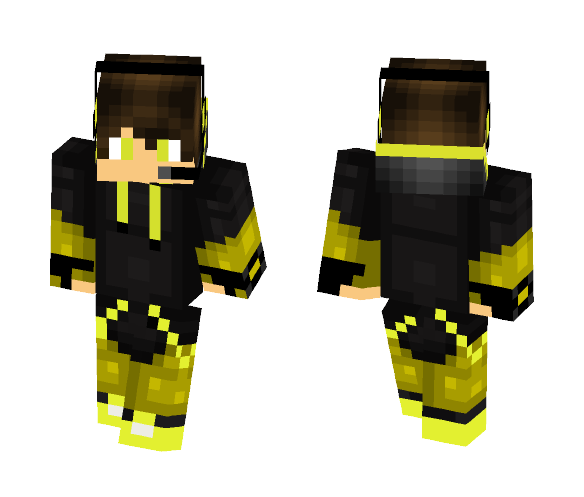 Yellow Ascendant - Male Minecraft Skins - image 1