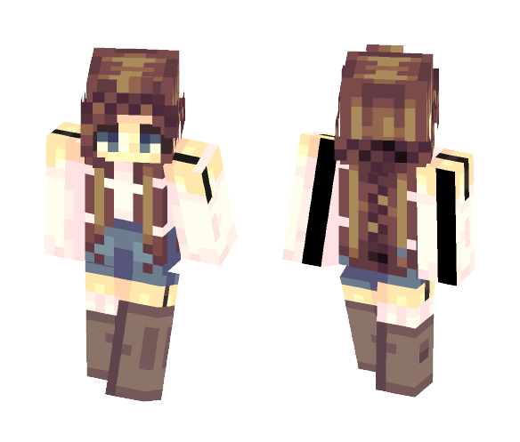 happy thoughts//700' - Female Minecraft Skins - image 1