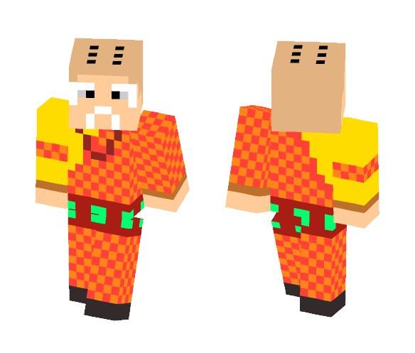 Shaolin Abbot - Male Minecraft Skins - image 1