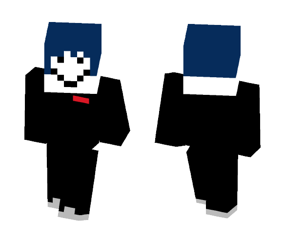 Get Roblox Guest Minecraft Skin For Free Superminecraftskins - roblox guest blue hair minecraft skin