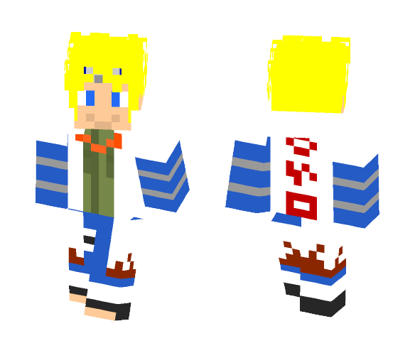 Minato Namikaze - Male Minecraft Skins - image 1