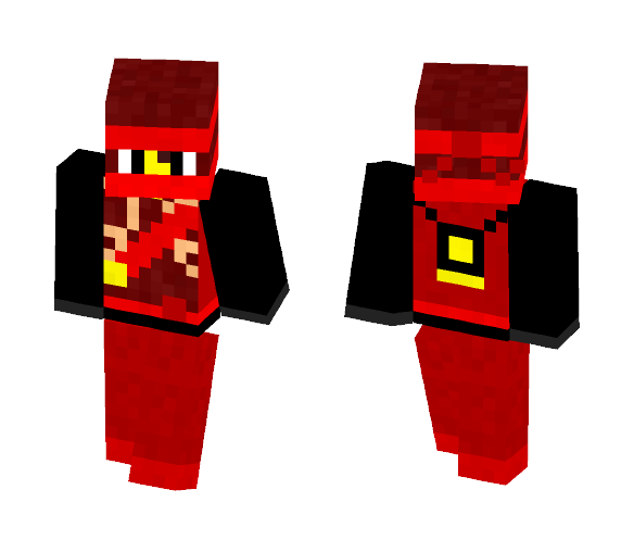 Kai THE Fire Ninja! (Hands of Time) - Male Minecraft Skins - image 1