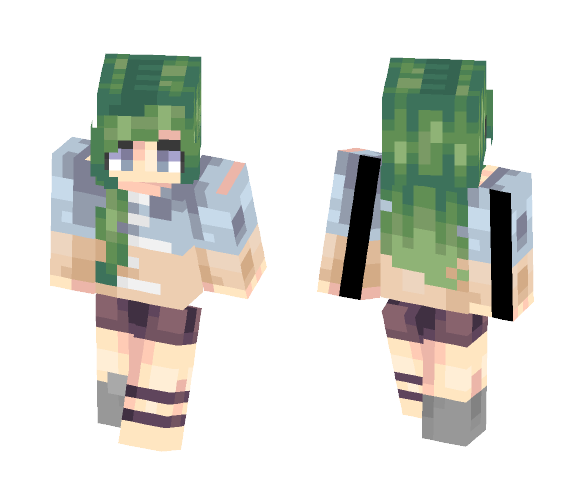 Slacking - Female Minecraft Skins - image 1