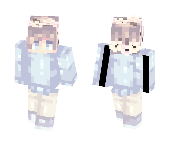 Blue Blossoms - Male Minecraft Skins - image 1