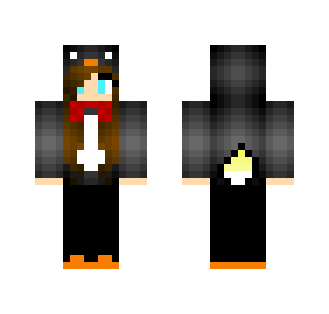 ~+ Penguin Hoodie Girl +~ - Girl Minecraft Skins - image 2