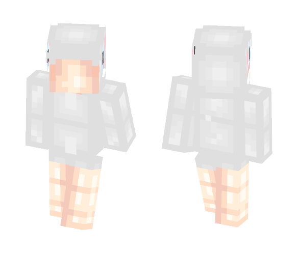 ☢-Twin~2~Kitty Jacket - Female Minecraft Skins - image 1
