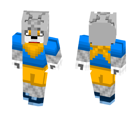 Depressed Wolf - Male Minecraft Skins - image 1