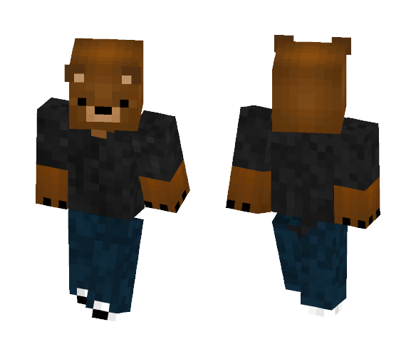 Tony Stark Bear - Male Minecraft Skins - image 1