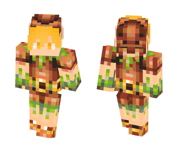 Human Skull Kid - Male Minecraft Skins - image 1