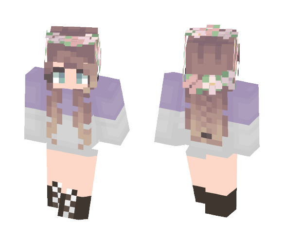 Ąꜱ℘ℰȵ ~ Winter Comes Early - Female Minecraft Skins - image 1