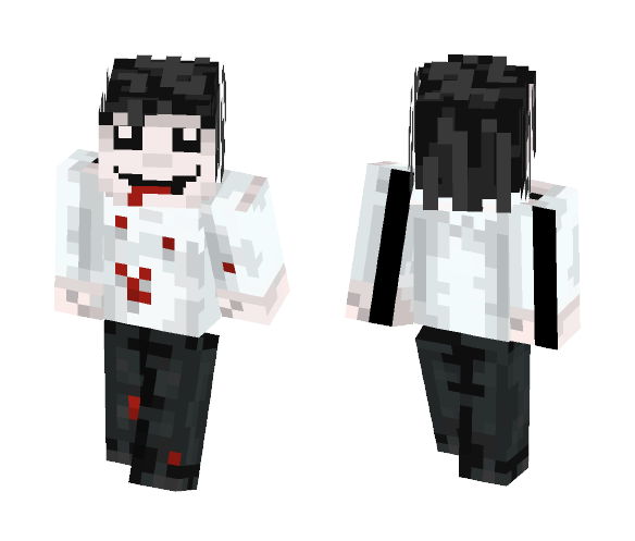 Jeff the killer ( for a friend ) - Male Minecraft Skins - image 1