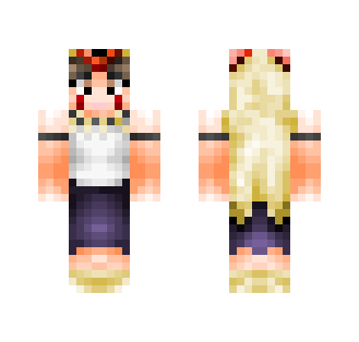 Princess Mononoke - Female Minecraft Skins - image 2