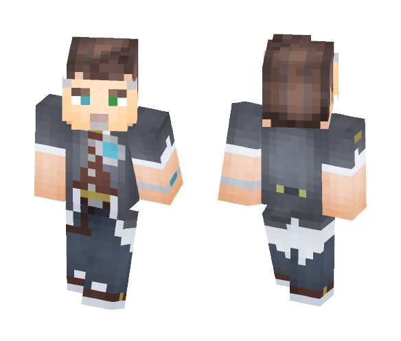 Handsome Jack - Male Minecraft Skins - image 1
