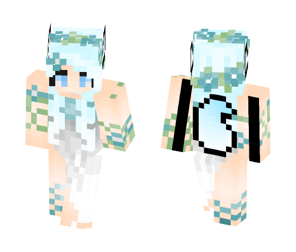 Lady Arctic - Female Minecraft Skins - image 1