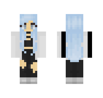 Pastel Blue - Female Minecraft Skins - image 2